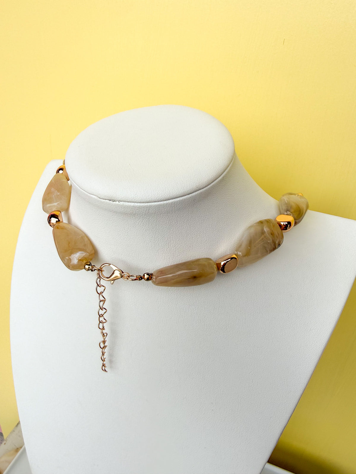 Statement Beaded Necklace - 30mm - N0001
