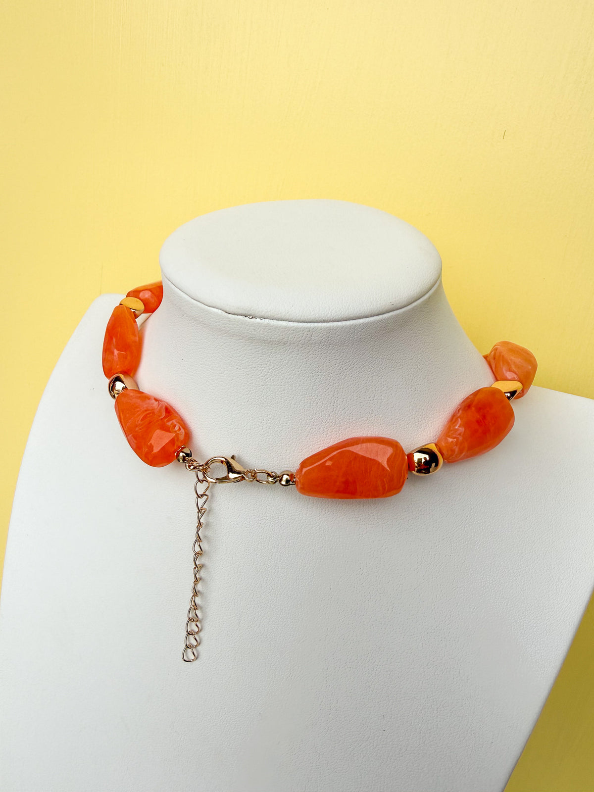 Statement Beaded Necklace - 30mm - N0001
