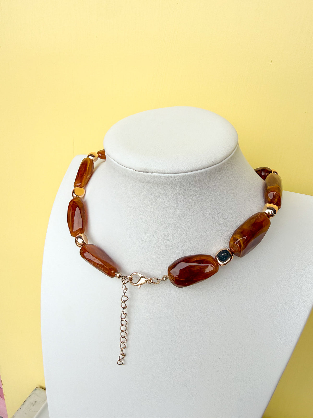 Statement Beaded Necklace - 30mm - N0001