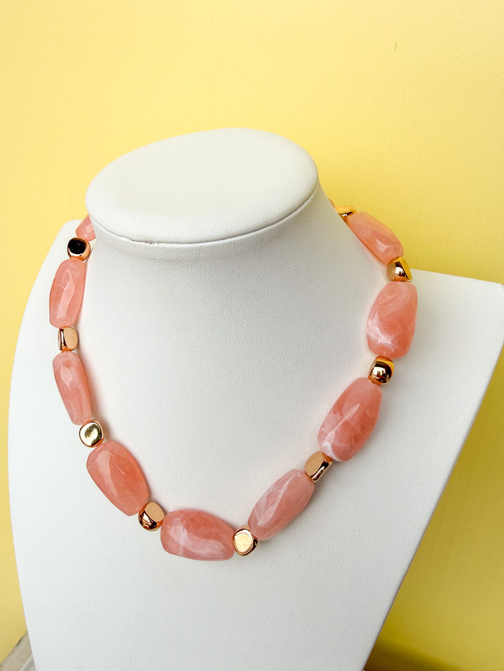 Statement Beaded Necklace - 30mm - N0001