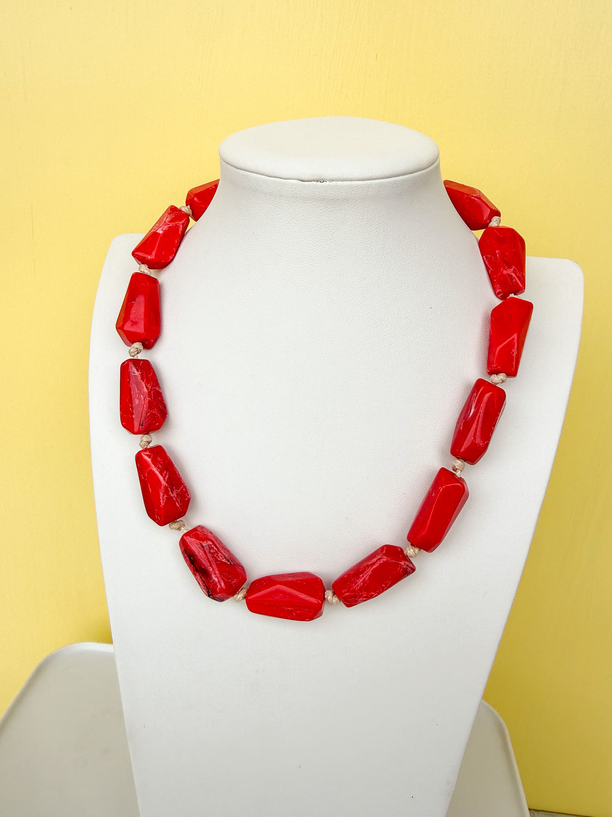 Faceted Bead Necklace - 30mm - N0017