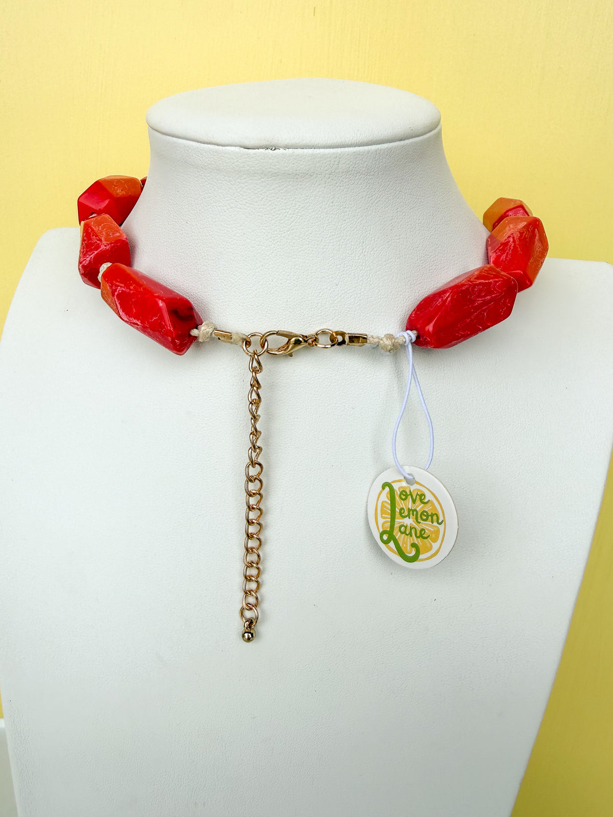 Faceted Bead Necklace - 30mm - N0017