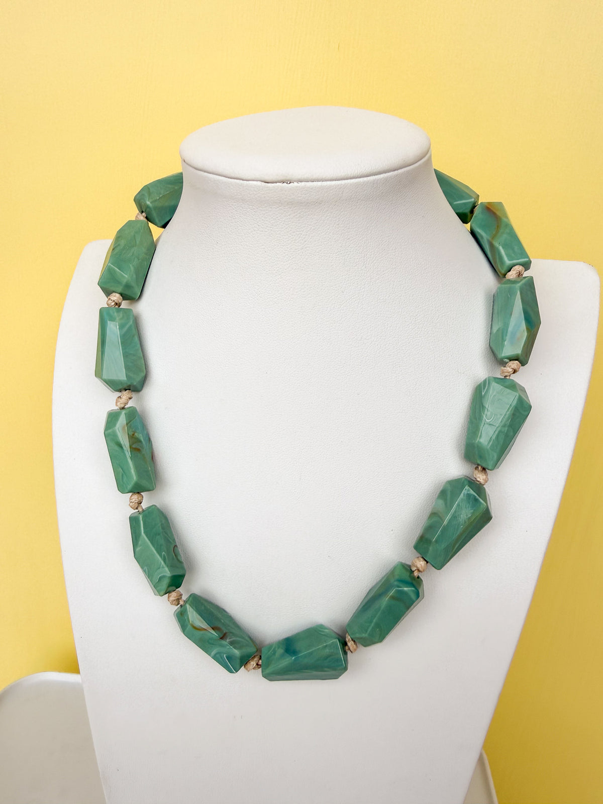 Faceted Bead Necklace - 30mm - N0017