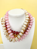 Classic Beaded Necklace - 15mm - N0019