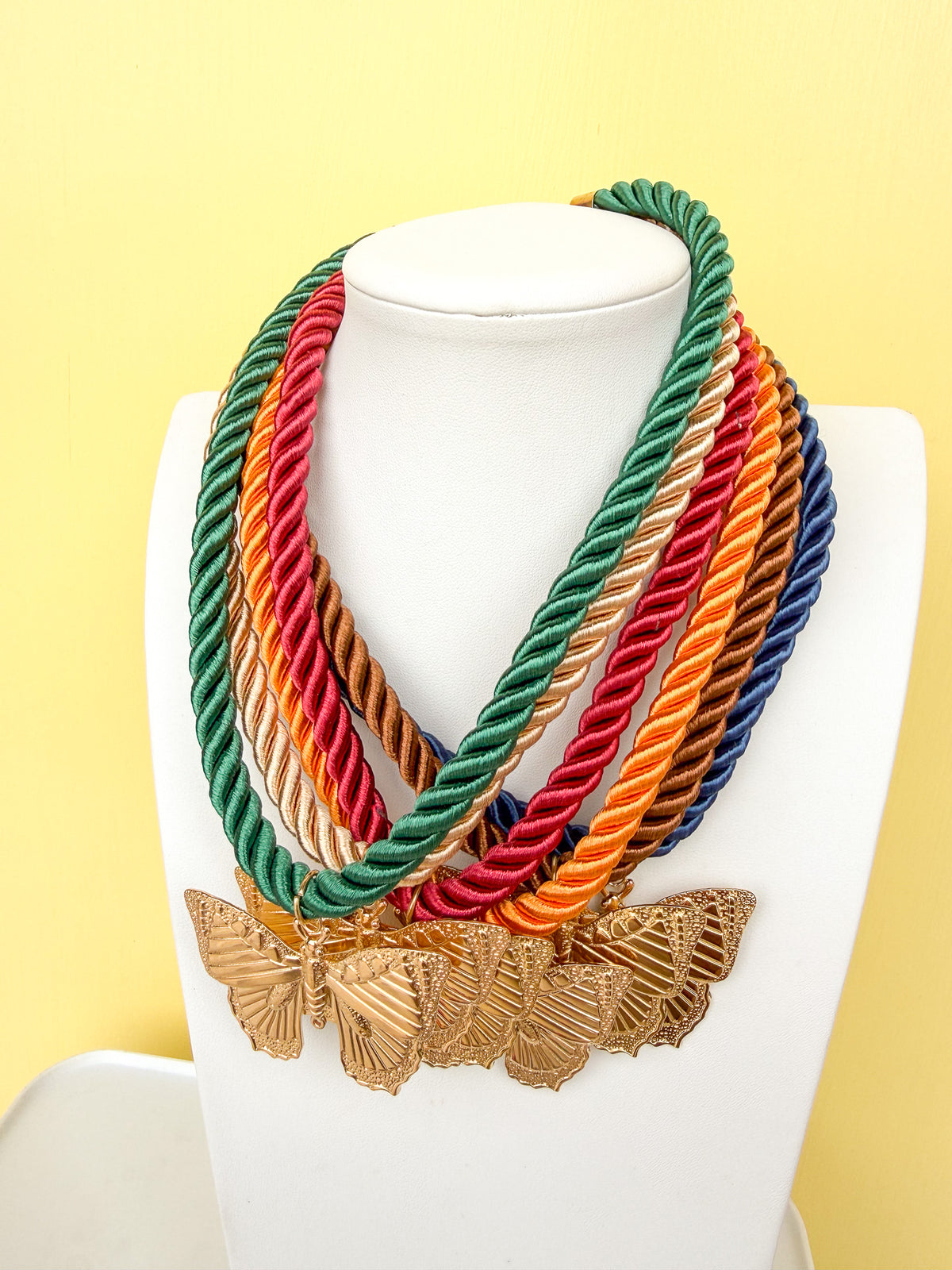 Butterfly Rope Necklace - N0002