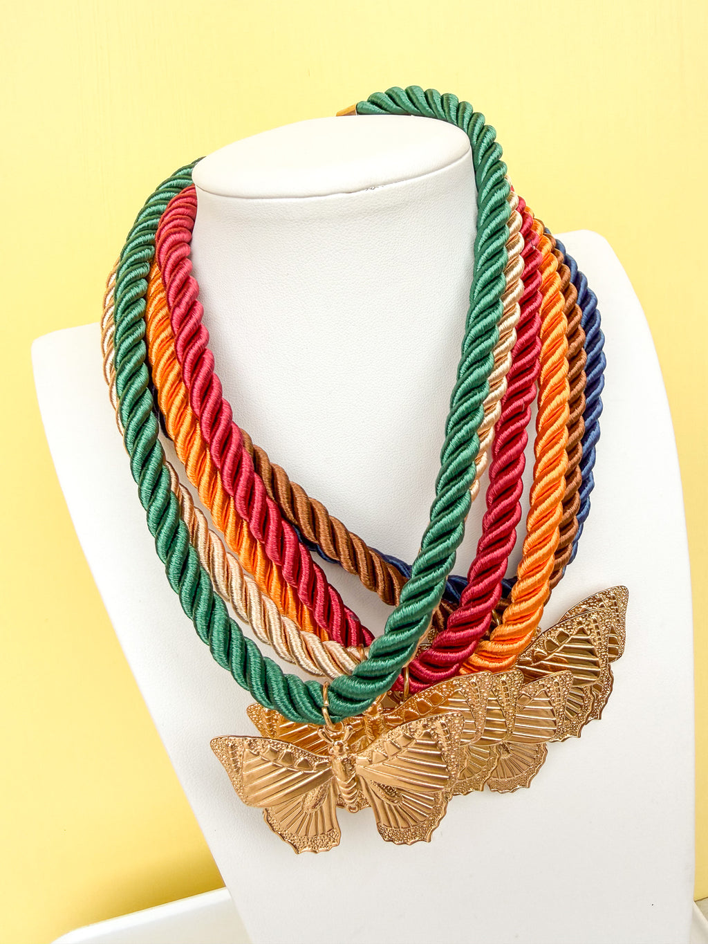 Butterfly Rope Necklace - N0002