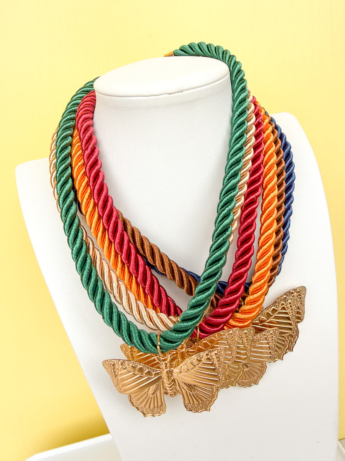 Butterfly Rope Necklace - N0002