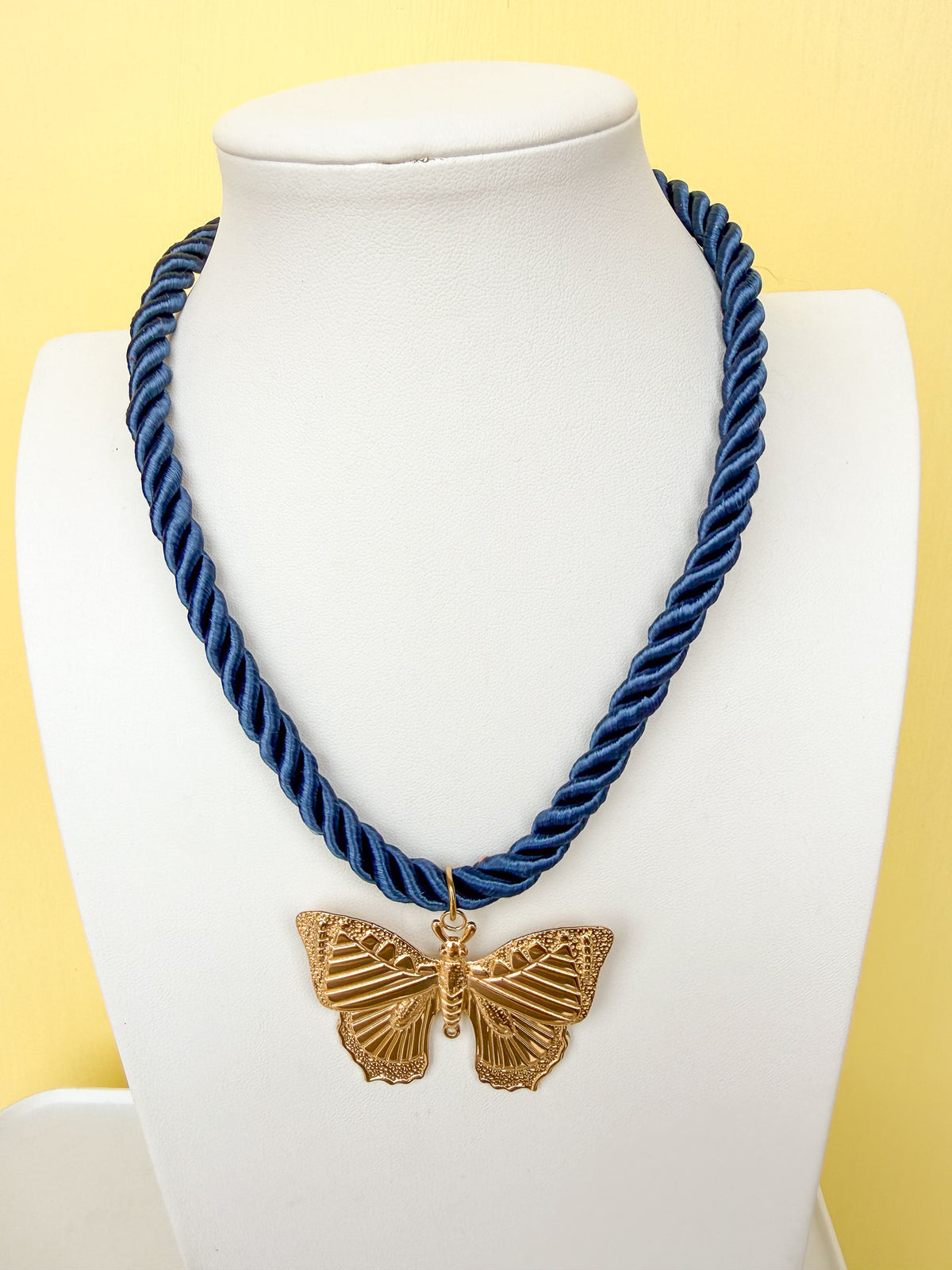Butterfly Rope Necklace - N0002