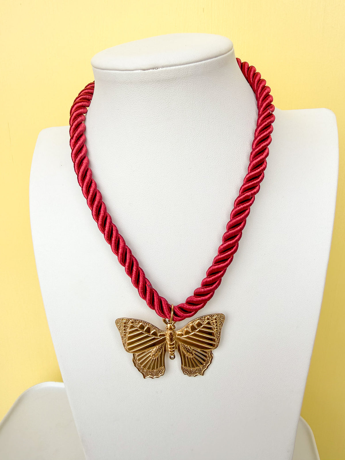 Butterfly Rope Necklace - N0002