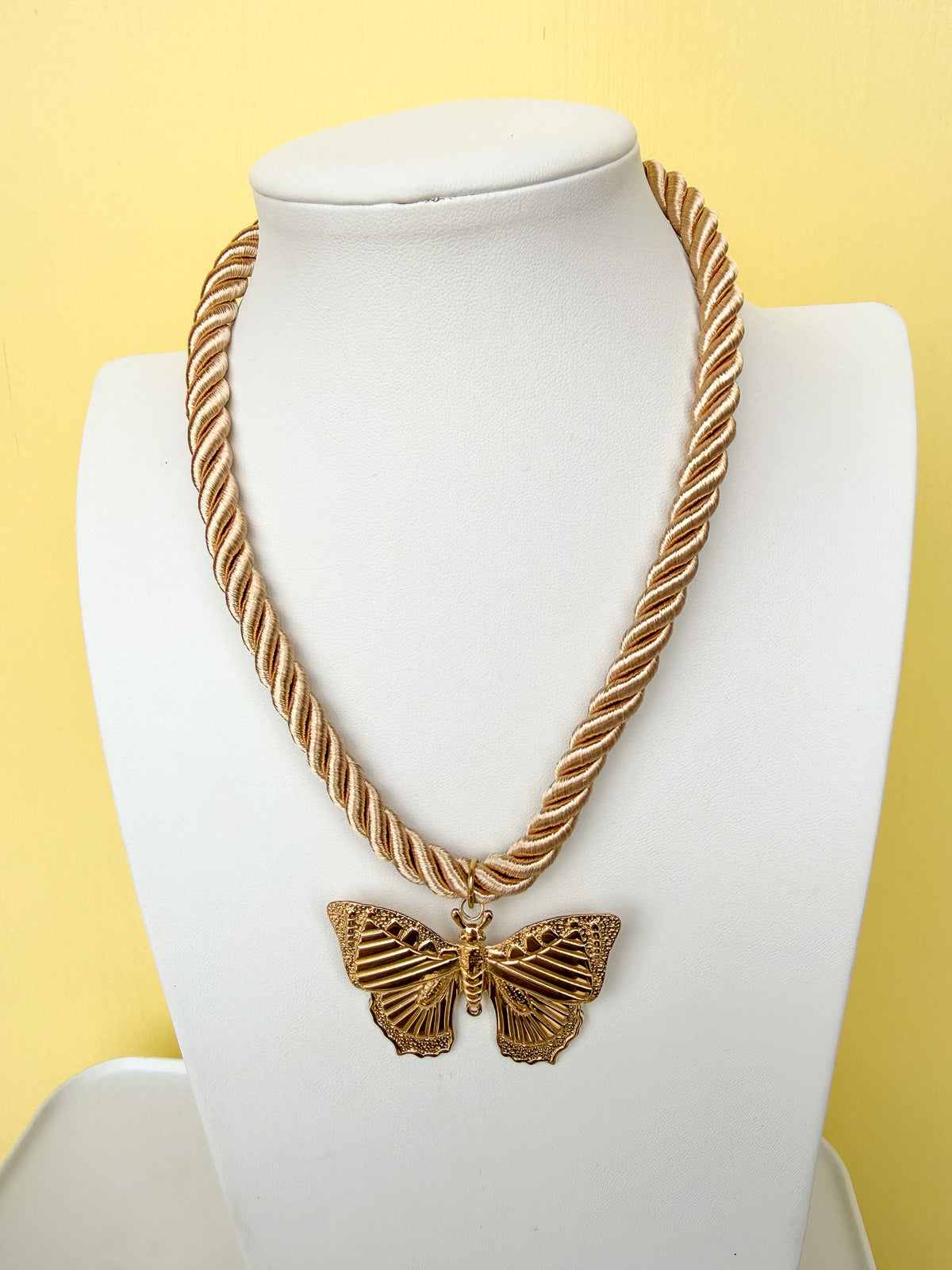 Butterfly Rope Necklace - N0002