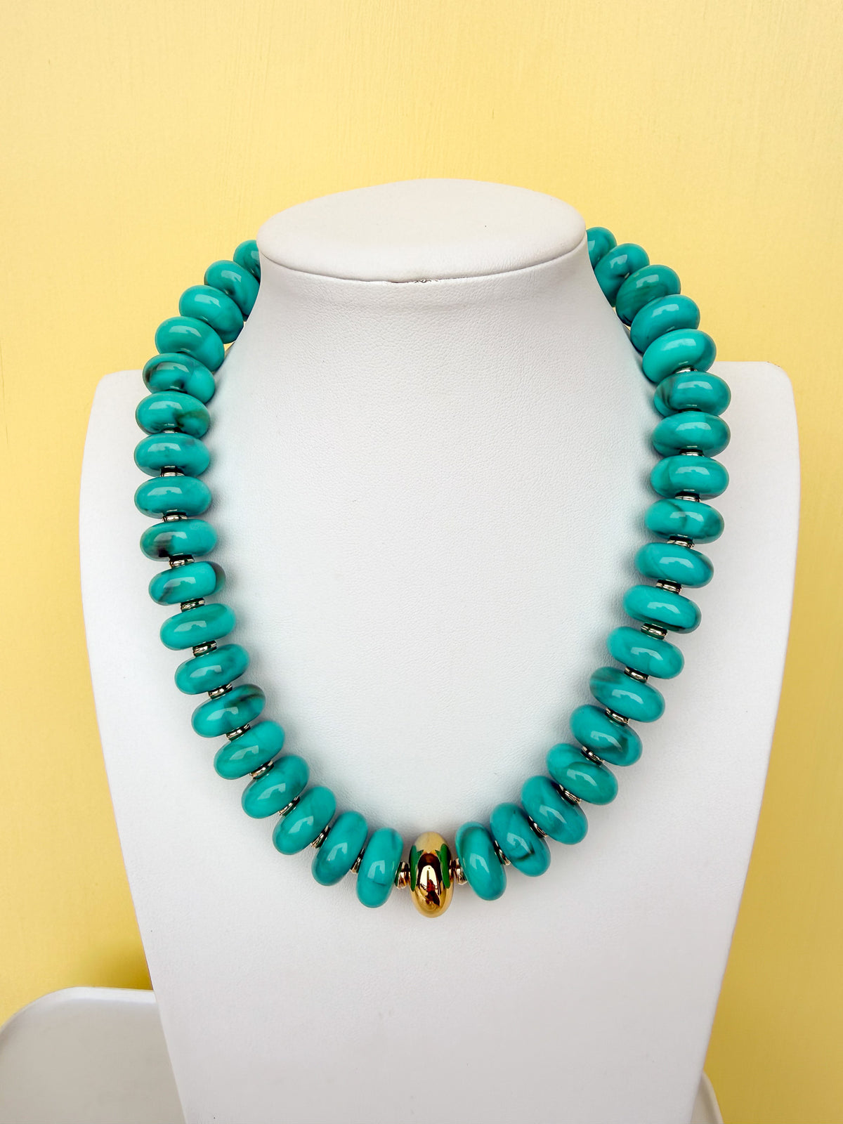 Chunky Beaded Necklace - 20mm - N0003