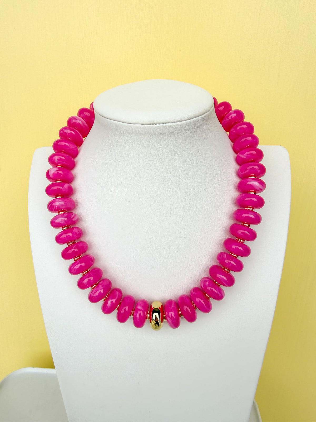 Chunky Beaded Necklace - 20mm - N0003