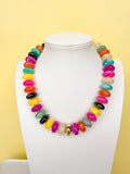 Chunky Beaded Necklace - 20mm - N0003